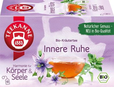 Teekanne Bio Innere Ruhe (18 Teebeutel, 36 g)