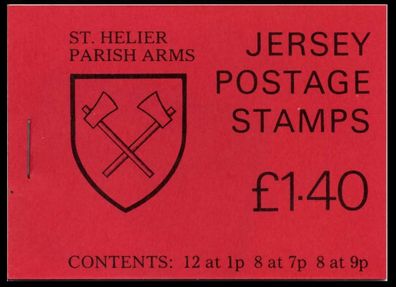 JERSEY Markenheftchen Nr MH 0-21 postfrisch S00A49A