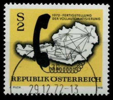Österreich 1972 Nr 1409 zentrisch gestempelt X8022B6