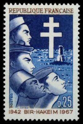 Frankreich 1967 Nr 1599 postfrisch X88ED6A