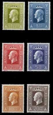 Norwegen Nr 588-593 postfrisch X915D72