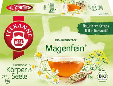Teekanne Bio Magenfein (18 Teebeutel, 36 g)