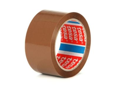 36x tesa Verpackungsklebeband 64014 braun 66 m x 50 mm