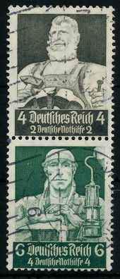 D-REICH Zusammendruck Nr S219 gestempelt SENKR PAAR X7A1916