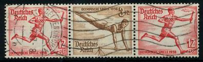 D-REICH Zusammendruck Nr W110 gestempelt 3ER STR X7A3B46