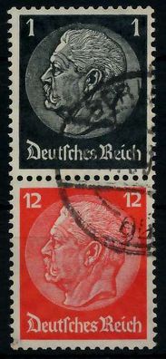 D-REICH Zusammendruck Nr S147 gestempelt SENKR PAAR X7A4212