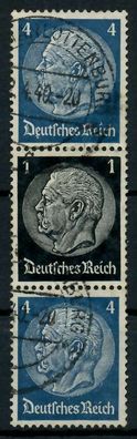 D-REICH Zusammendruck Nr S172 gestempelt 3ER STR X7A6676