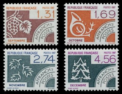 Frankreich 1987 Nr 2588-2591 postfrisch X87186A