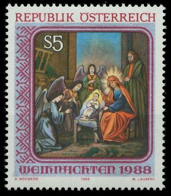 Österreich 1988 Nr 1943 postfrisch SD30852