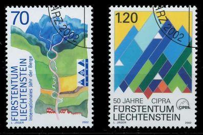 Liechtenstein 2002 Nr 1289-1290 gestempelt X29871E