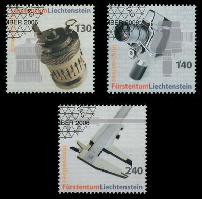 Liechtenstein 2006 Nr 1431-1433 gestempelt X2988DE