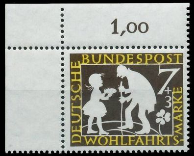 BRD BUND 1959 Nr 322 postfrisch ECKE-OLI X2F797A
