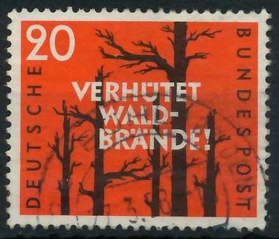 BRD BUND 1958 Nr 283 gestempelt X302736