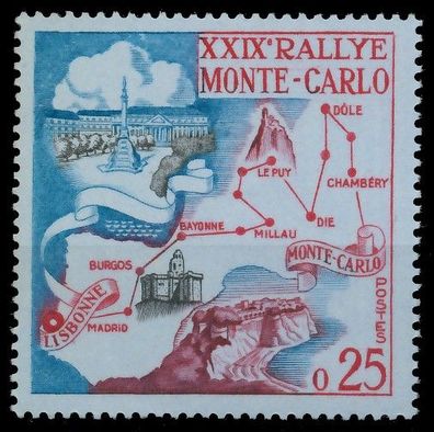 MONACO 1960 Nr 642 postfrisch X3B379A