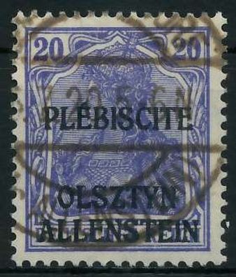 Allenstein Nr 5b gestempelt X45334E