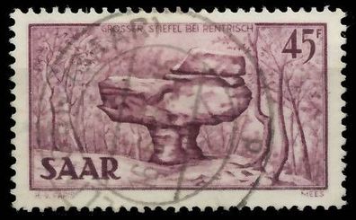 Saarland 1949 Nr 286 zentrisch gestempelt X478D7A