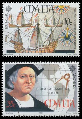 MALTA 1992 Nr 885-886 gestempelt X5D921A
