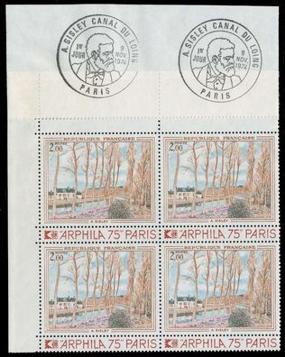 Frankreich 1974 Nr 1893Zf postfrisch Viererblock X61EDD6