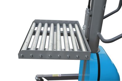 HanseLifter Rollenplattform fuer Minilift E-MES und MES
