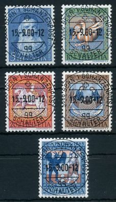 Schweiz PRO PATRIA Nr 814-818 zentrisch gestempelt X6AA85A