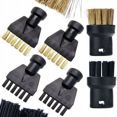 Rosfix Set Bürsten für Dampfreiniger – Ersatz für Kärcher SC1–SC5 | 6 Stk