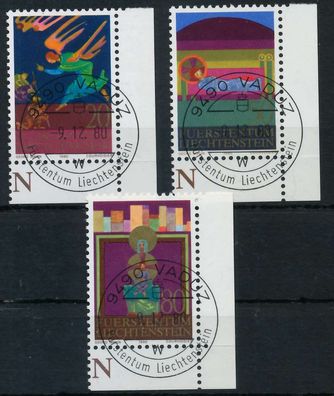 Liechtenstein 1980 Nr 761-763 gestempelt X82FA3E