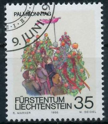 Liechtenstein 1986 Nr 899 gestempelt SAF1A76