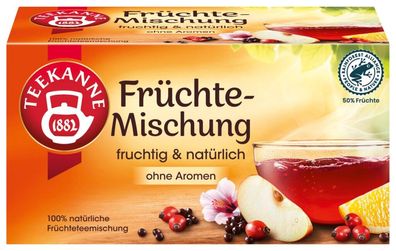 Teekanne Früchtemischung Tee 20 Beutel (60 g)