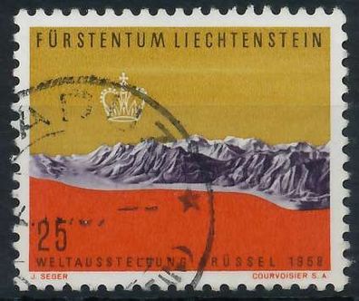 Liechtenstein 1958 Nr 369 gestempelt X1338DE