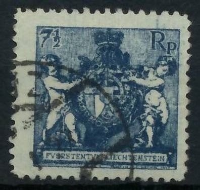 Liechtenstein 1921 Nr 49B gestempelt X1428FA