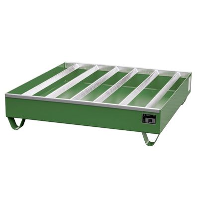 Bauer Profilwanne PW 200-4, lackiert, Resedagruen