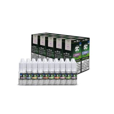 SC Fruit Probierbox 10 X E-Zigaretten Liquid
