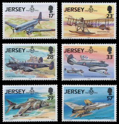 JERSEY 1993 Nr 615-620 postfrisch SE6EE6E