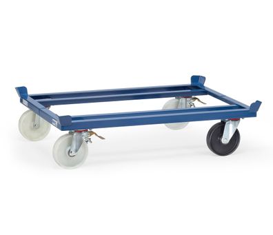 Fetra Paletten-Fahrgestell mit elektrisch leitfaehiger Rolle 1210x810 mm Ladeflaeche