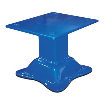 VARIOfit Fuese fuer Plattenstaender RAL 5010 Enzianblau