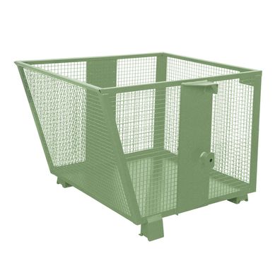 Bauer Gitterbehaelter BSK-G 90 fuer leichte Gueter, Resedagruen