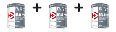 3 x Dymatize BCAA 2200 Caps (400)