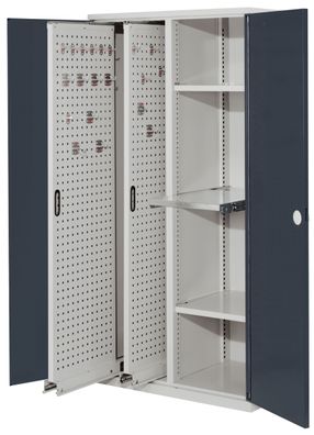 Kappes ®RasterPlan Vertikalschraenke 1950x1000x600mm Modell 84 Doppelwandtueren ant