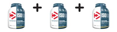 3 x Dymatize ISO 100 (2264g) Smooth Banana