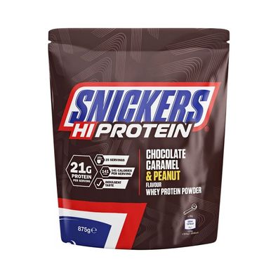 Mars Protein Snickers Protein Powder (875g) Chocolate. Caramel and Peanut Flavour