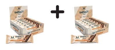 2 x Myprotein Impact Protein Bar (12x64g) Fudge Brownie