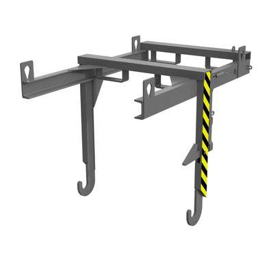 Bauer Traverse fuer Stapelkipper BKT 70, lackiert, Mausgrau
