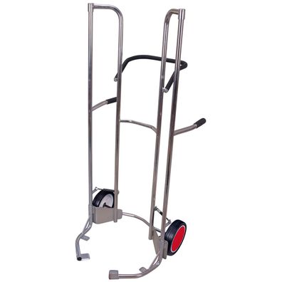 VARIOfit Reifenkarre 200kg Tragkraft 1600mm Hoehe verzinkt Vollgummibereifung