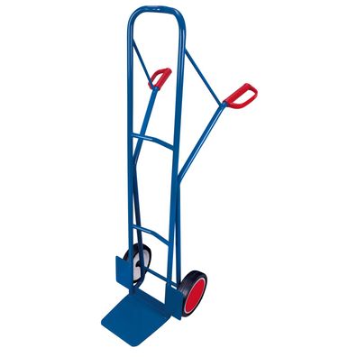 VARIOfit Stahlrohrkarren 250kg Tragkraft 1600mm Hoehe Vollgummibereifung