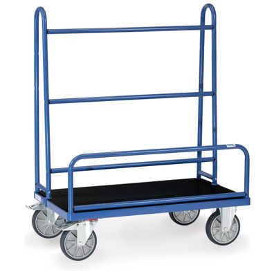 Fetra Plattenwagen mit festen Rohrbuegeln 1070x335 mm Ladeflaeche mit Riefengummi