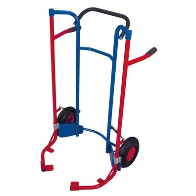 VARIOfit Stahl-Reifenkarre 200kg Tragkraft 1150mm Hoehe Luftbereifung