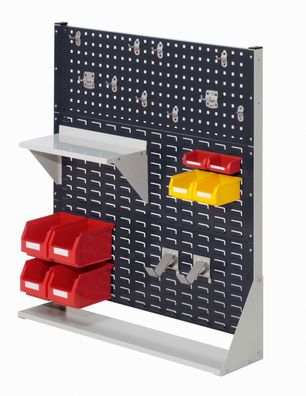 Kappes ®RasterPlan Stellwaende einseitig Groese #3 - 2x Lochplatten 1x Schlitzplatt