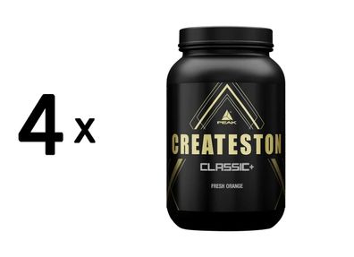 4 x Peak Createston Classic+ (1648g) Fresh Orange