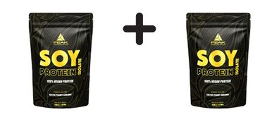 2 x Peak Soy Protein Isolate (750g) Salted Peanut Caramel