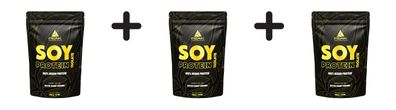 3 x Peak Soy Protein Isolate (750g) Salted Peanut Caramel